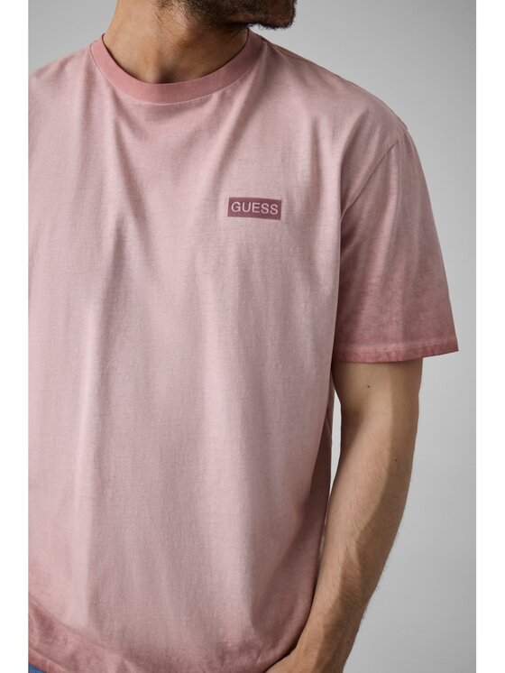 Guess Guess T-Shirt 184006 Růžová Classic Fit
