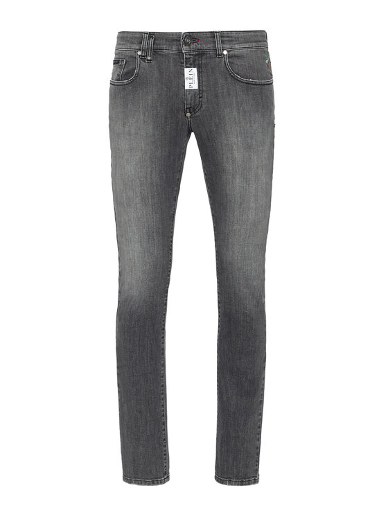 PHILIPP PLEIN PHILIPP PLEIN Jeansy 1679 Šedá Slim Fit