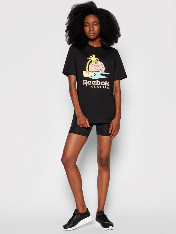 T-shirt UNISEX Graphic Tee GN3671 Nero Regular Fit...