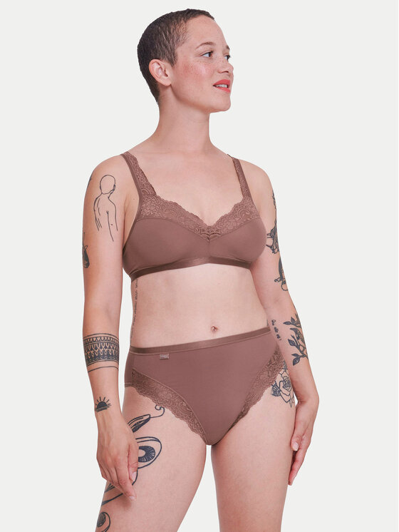 Sloggi Sloggi Culotte classiche Romance 10031895 Marrone
