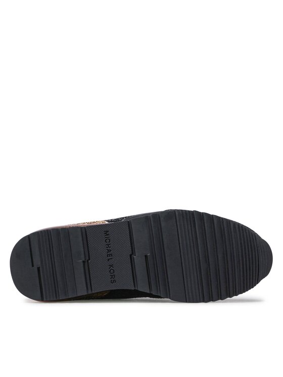 MICHAEL Michael Kors MICHAEL Michael Kors Сникърси Allie Stride Trainer 43F2ALFS1D Черен