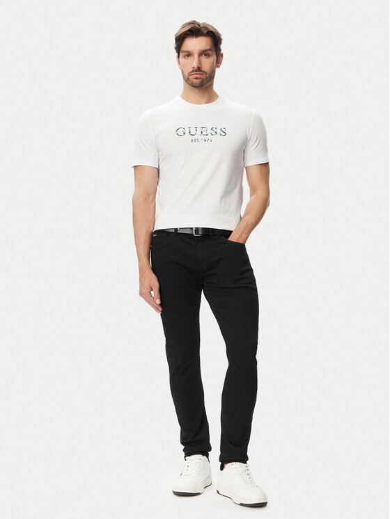 Guess Jeans Guess Jeans Blugi M5YA0F D6311 Bleumarin Skinny Fit