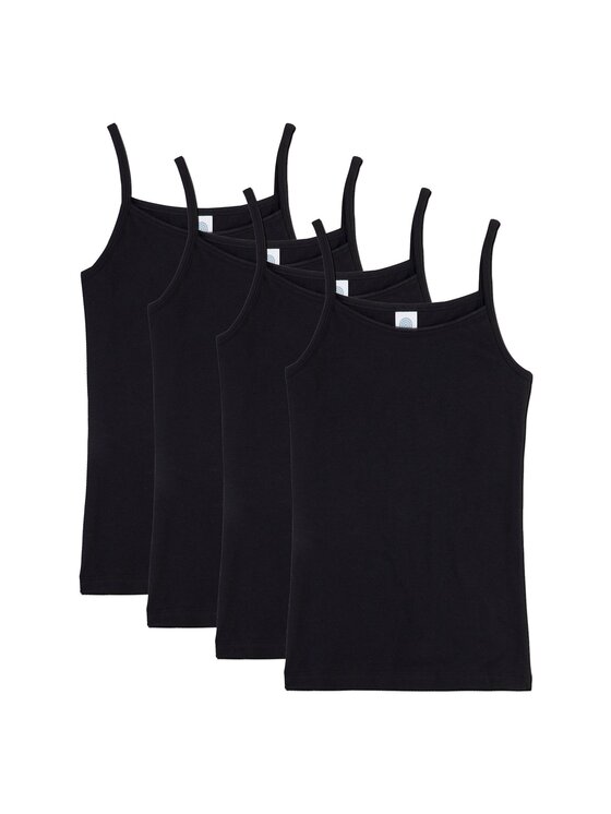 Sanetta Sanetta Podkoszulek 28702 Czarny Comfort Fit