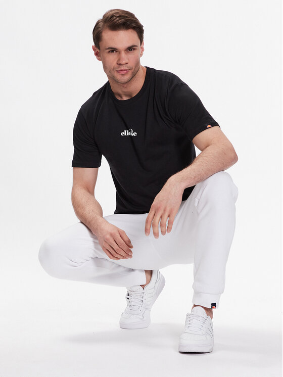 Ellesse Ellesse T-krekls Ollio SHP16463 Melns Regular Fit