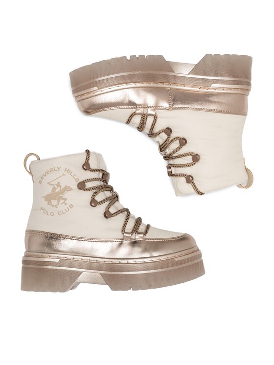 Beverly Hills Polo Club Beverly Hills Polo Club Μποτάκια WS12888-01 Μπεζ