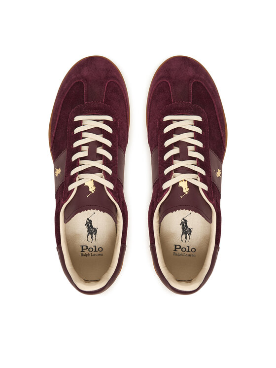 Polo Ralph Lauren Polo Ralph Lauren Sneakersy 809973707003 Bordowy