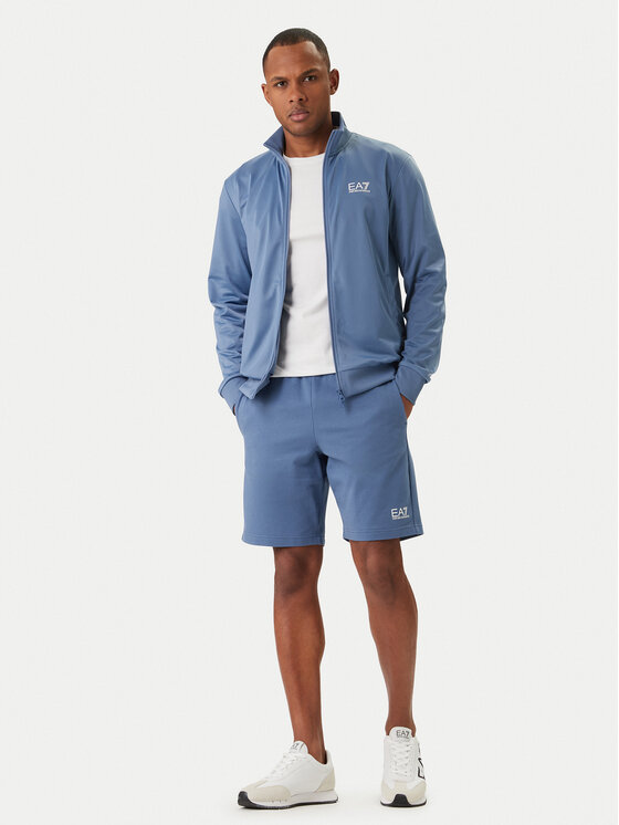 EA7 Emporio Armani EA7 Emporio Armani Pantaloni scurți sport 8NPS65 PJVRZ UB064 Albastru Regular Fit