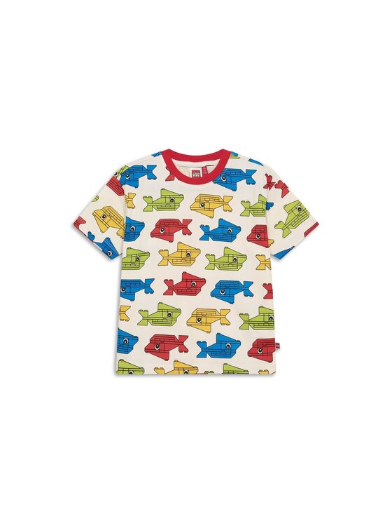 LEGO LEGO T-Shirt 11011350/138 Biały Regular Fit