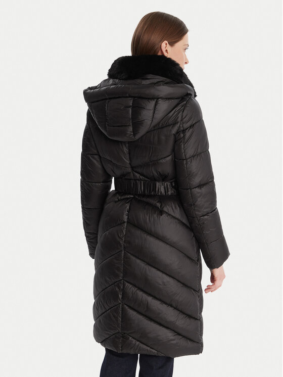 Artigli Artigli Παλτό χειμωνιάτικο ACPM002934 Μαύρο Regular Fit