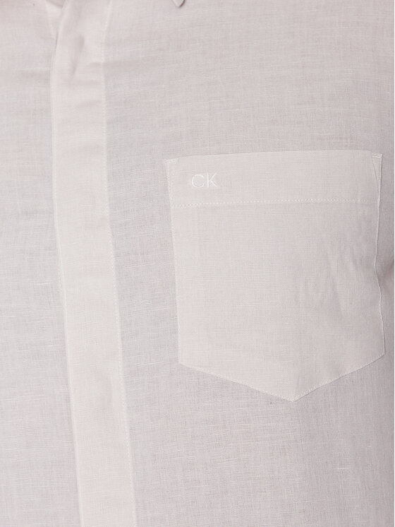 Calvin Klein Calvin Klein Camicia K10K108664 Beige Regular Fit
