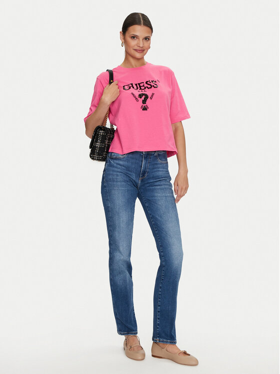 Guess Guess Farmer W4YA1K D5E41 Sötétkék Regular Fit