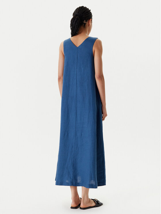 United Colors Of Benetton United Colors Of Benetton Ljetna haljina 4AGHDV07C Plava Relaxed Fit