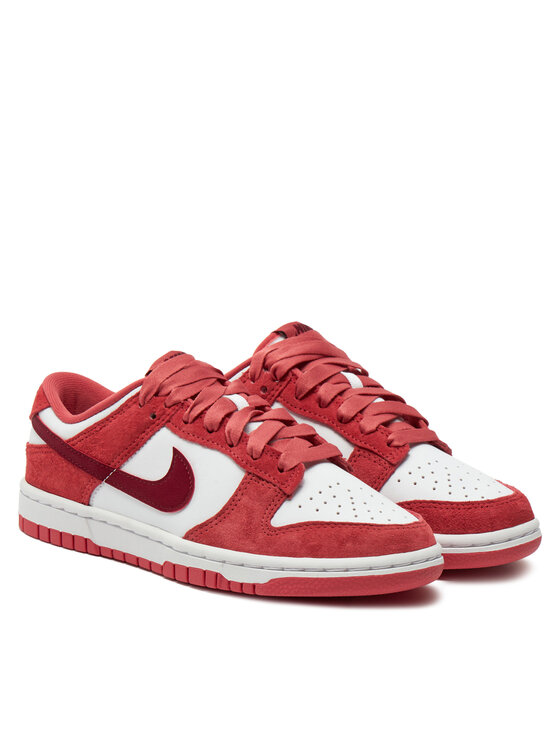 Nike Nike Sneakersy Dunk Low Vday FQ7056 100 Bílá