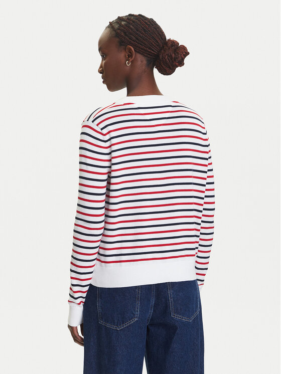 Tommy Jeans Tommy Jeans Pulover Essential DW0DW19888 Colorat Regular Fit