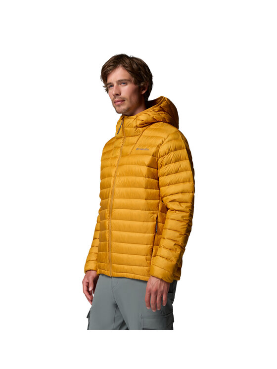 Columbia Columbia Kurtka puchowa 213421 Żółty Regular Fit