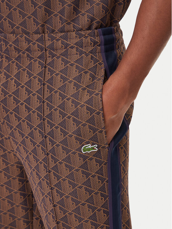 Lacoste Lacoste Спортивні штани XH1440 Коричневий Regular Fit