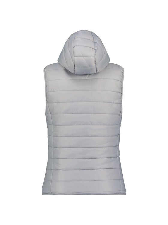 Geographical Norway Geographical Norway Bezrękawnik WW2008E/GNO-Light Grey Szary Regular Fit