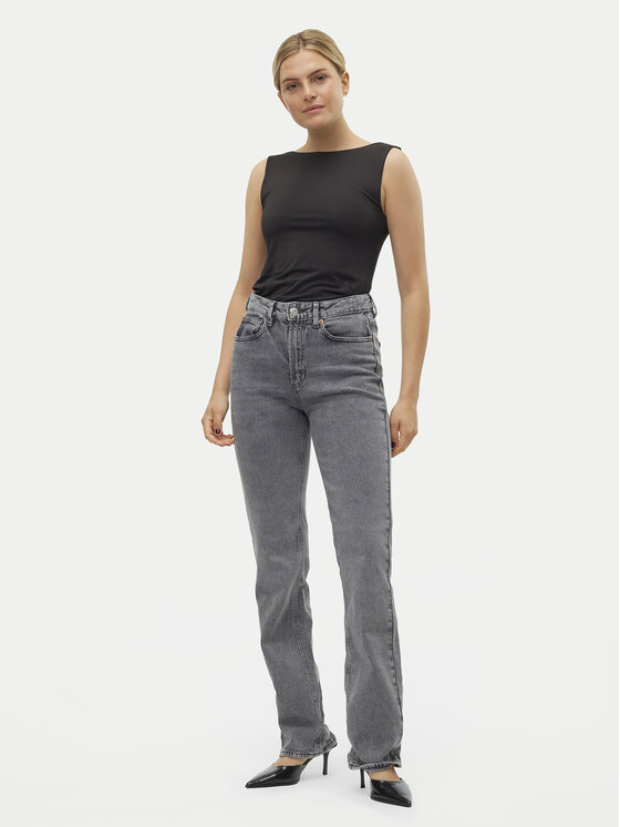 Vero Moda Vero Moda Jeans Tessa 10320583 Grau Straight Fit