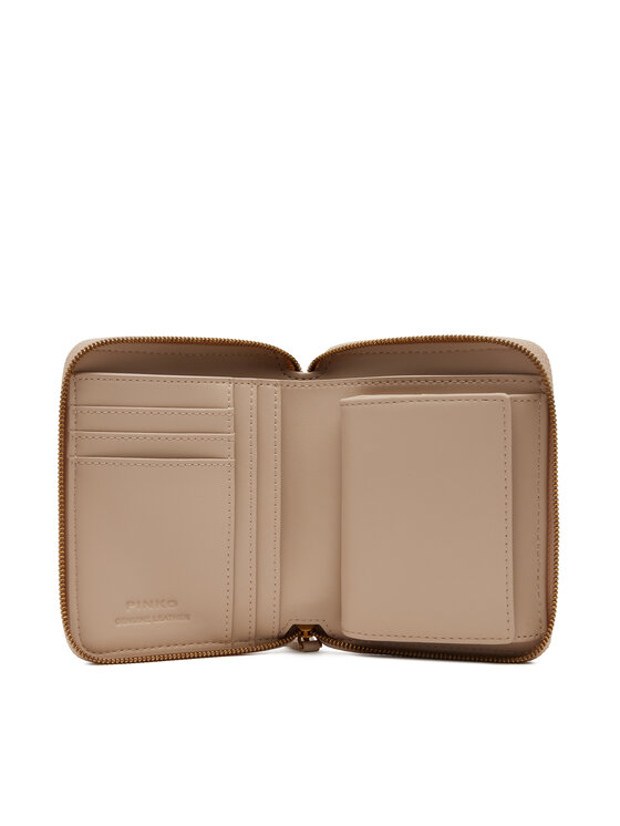 PINKO PINKO Suur naiste rahakott Taylor Zip Around PE 25 PCPL 100249 A2AN Beež