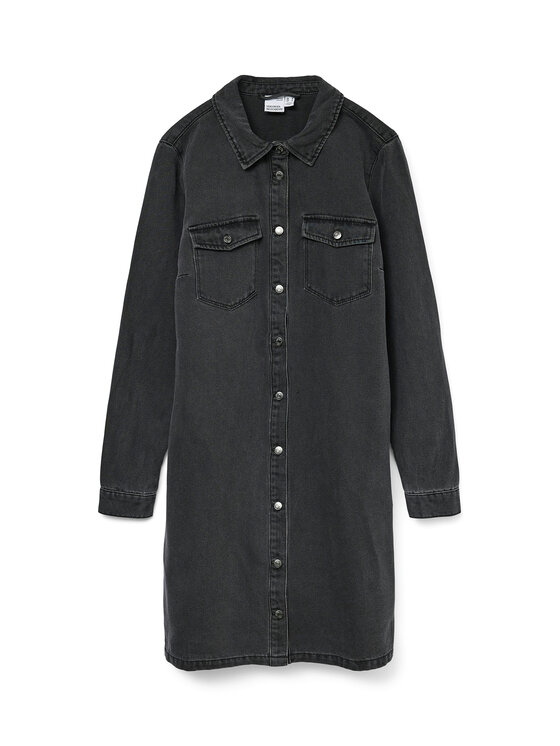 Vero Moda Vero Moda Джинсова сукня Jennie 10310968 Чорний Regular Fit