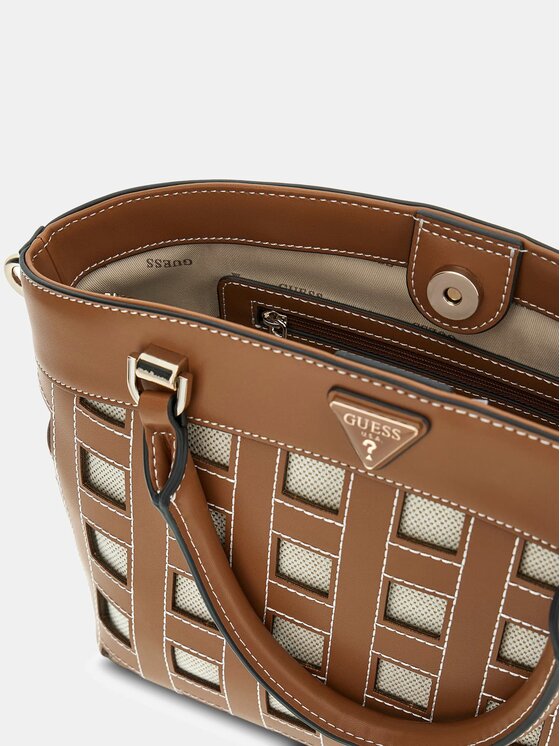 Guess Guess Ročna torba Frankie HWWG97 36050 Rjava