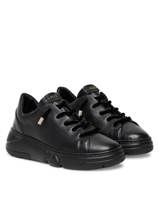 AGL AGL Sneakersy Sheila Vel Vet D938056PGKA0761013 Černá