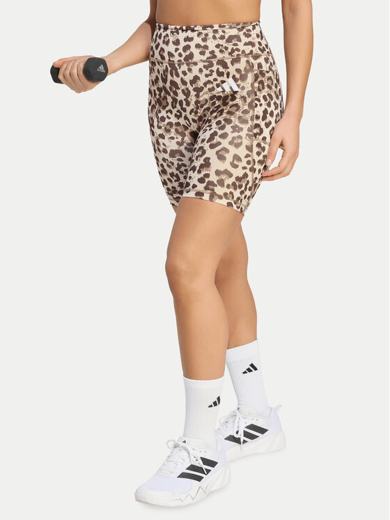 adidas adidas Dviratininkų šortai Optime Essentials Workou KH4854 Smėlio Slim Fit