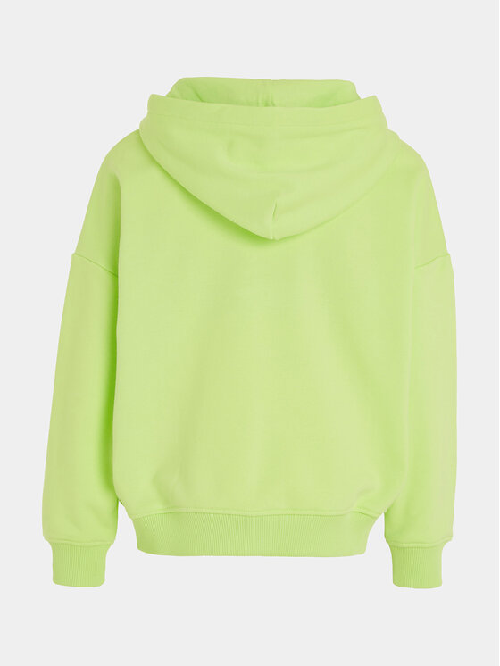Calvin Klein Jeans Calvin Klein Jeans Felpa 3D Raised IB0IB02041 Verde Regular Fit