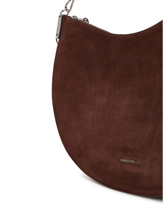Coccinelle Coccinelle Ročna torba QKG Coccinellesunup Suede E1 QKG 13 01 01 Rjava