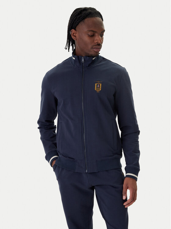 Aeronautica Militare Bluză 261FE2089UF00674 Bleumarin Regular Fit