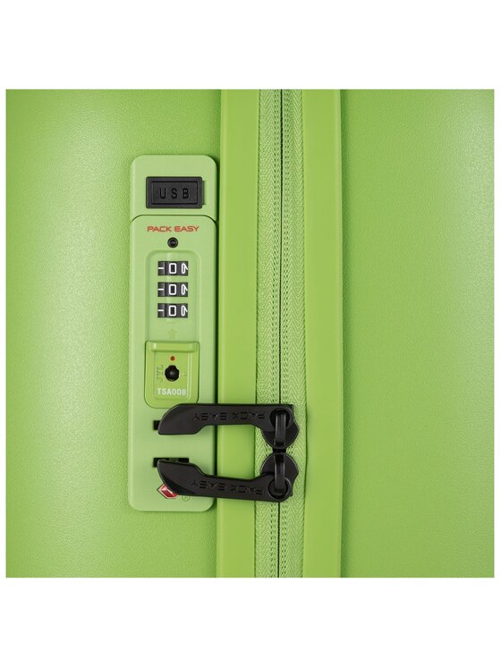 Pack Easy Pack Easy Walizka kabinowa 289846 Zielony