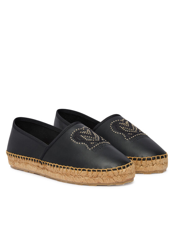 LOVE MOSCHINO LOVE MOSCHINO Espadrile JA10532G0OIA0000 Negru