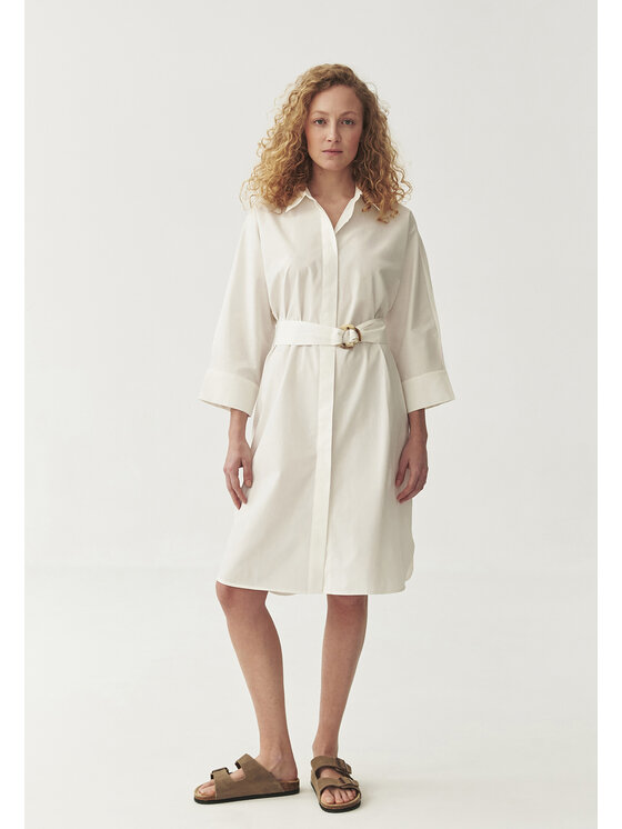 TATUUM TATUUM Sukienka codzienna ALTEA Kremowy Loose Fit