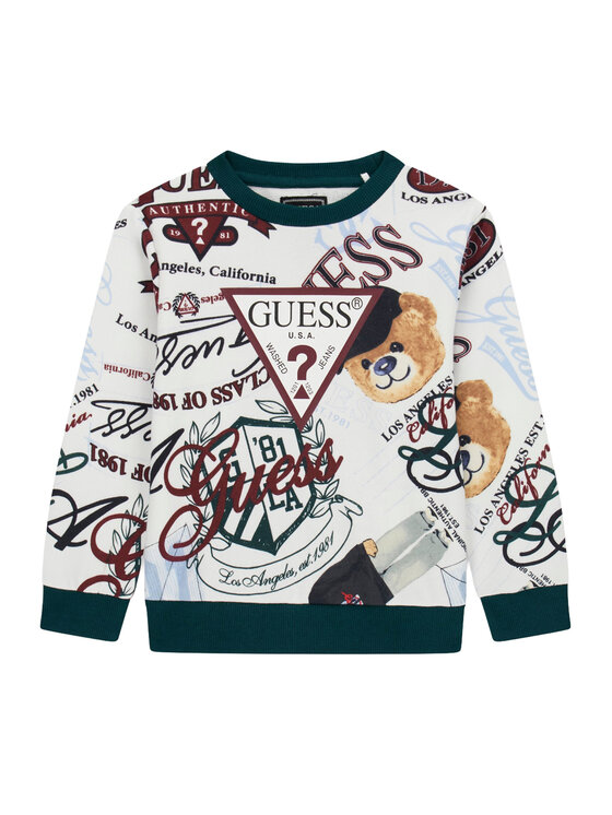 Guess Hanorac N6YQ07 K4100 Alb Regular Fit
