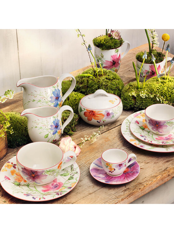 Villeroy & Boch Villeroy & Boch Dzbanek Dzbanek do mleka Mariefleur 0,6 l Villeroy & Boch Różowy