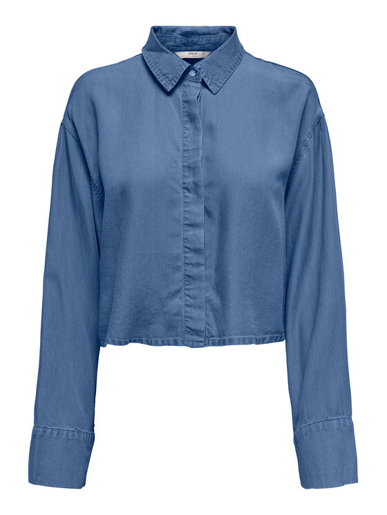 ONLY Košeľa Charis 15337929 Modrá Regular Fit