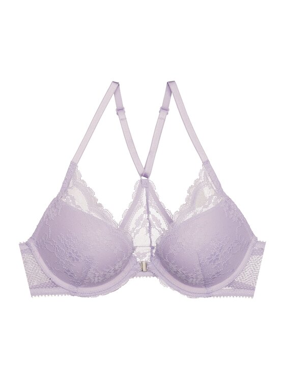 Esotiq Esotiq Biustonosz push-up 43121 Fioletowy