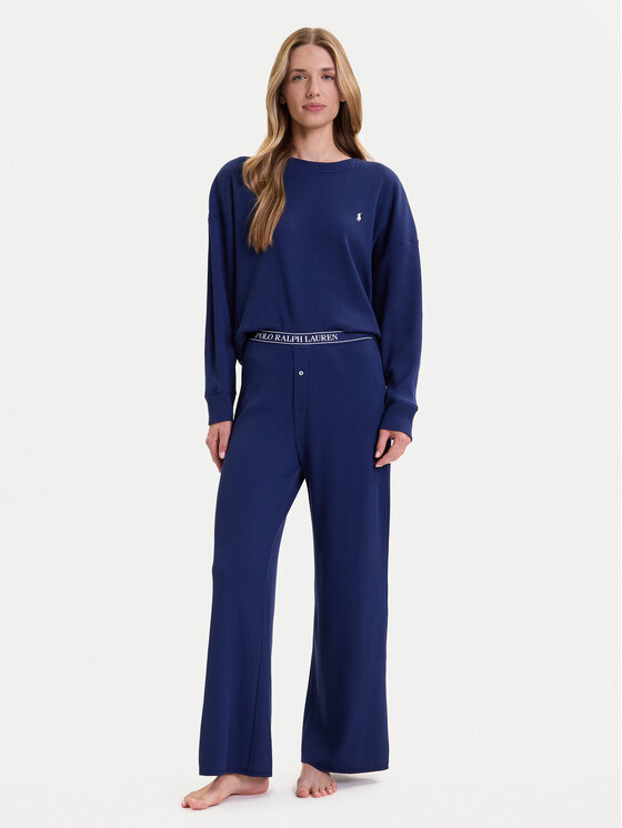 Polo Ralph Lauren Polo Ralph Lauren Pyjama 4P0155 Dunkelblau Relaxed Fit