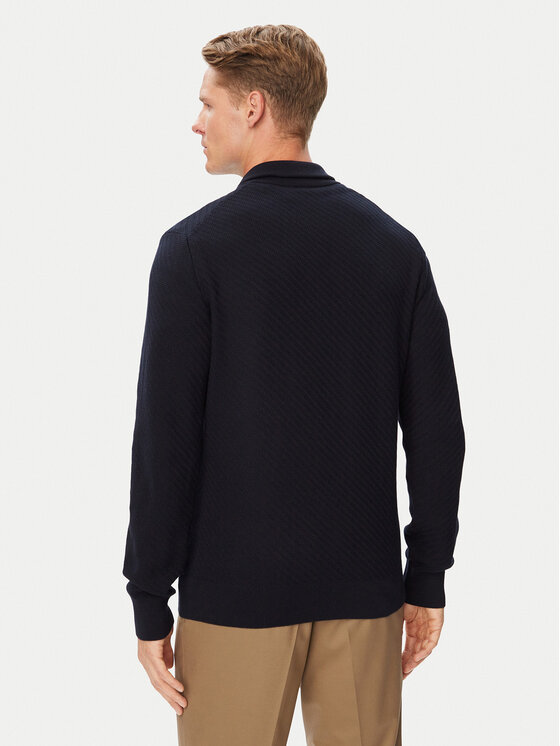 BOSS BOSS Kardiganas H-Loretti 50565500 Tamsiai mėlyna Regular Fit