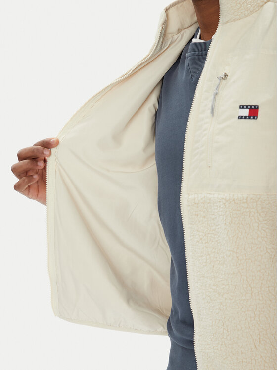 Tommy Jeans Tommy Jeans Μπουφάν μεταβατικό Novelty DM0DM21682 Μπεζ Regular Fit