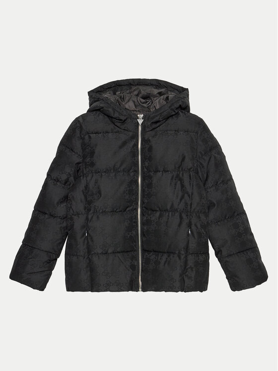 Guess Guess Vatovaná bunda J4BL24 WGLW2 Černá Regular Fit