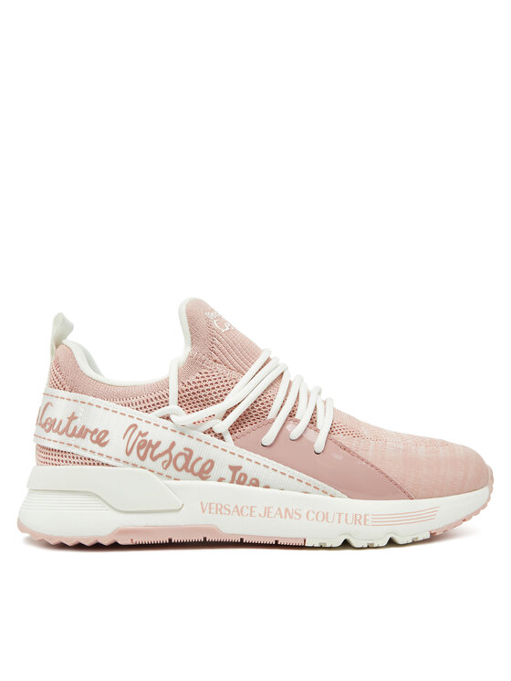 Damskie Sneakersy Versace Jeans Couture, Rozmiar 37, Różowe, 78VA3SA8