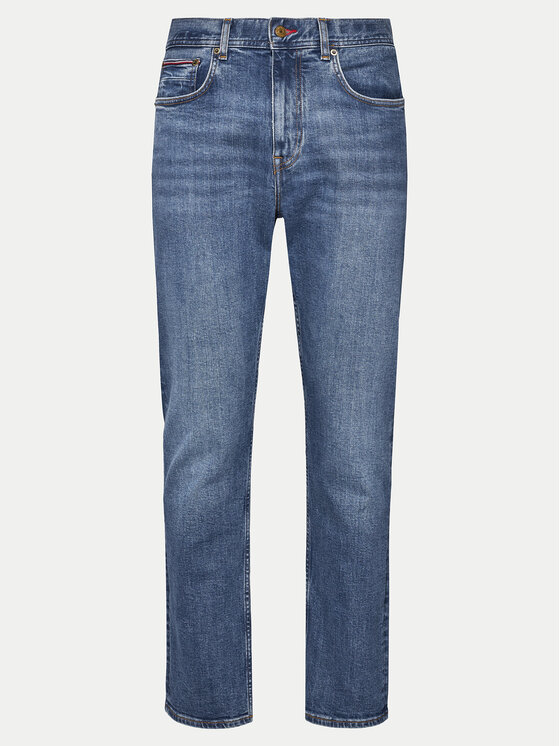 Tommy Hilfiger Tommy Hilfiger Jeansy Mercer MW0MW33946 Niebieski Straight Fit
