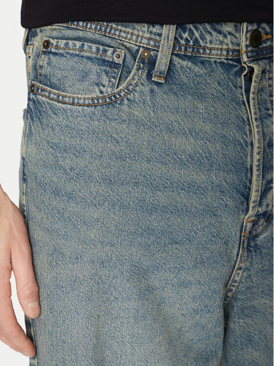 Jack&Jones Jack&Jones Džinsai Ron 12270190 Mėlyna Baggy Fit