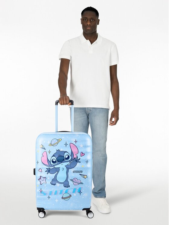 American Tourister American Tourister Walizka średnia 310756 Niebieski jasny