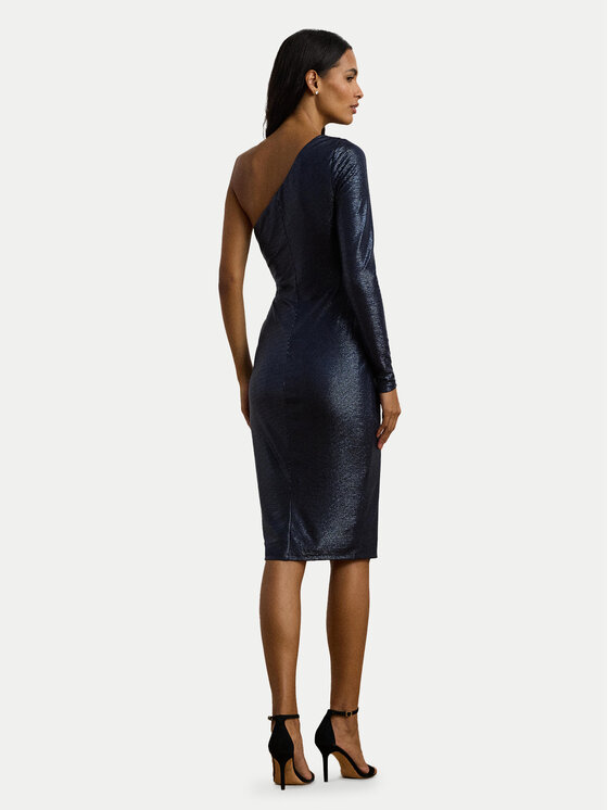 LAUREN RALPH LAUREN LAUREN RALPH LAUREN Sukienka koktajlowa 253957567001 Granatowy Slim Fit