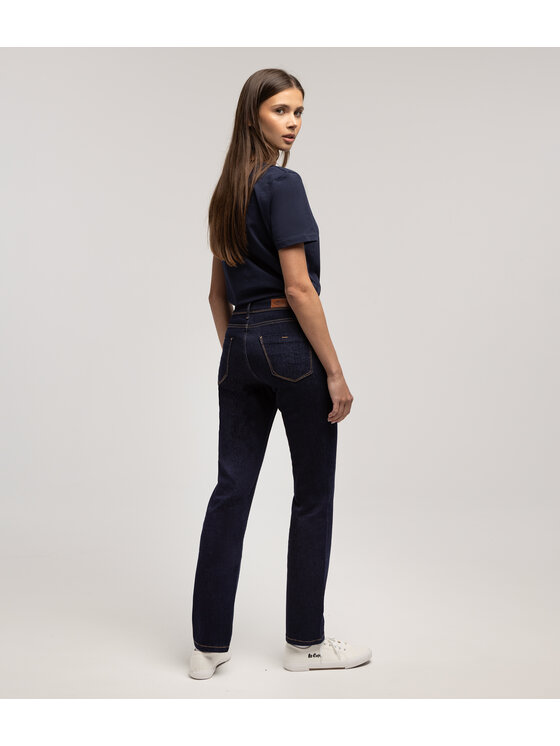 Lee Cooper Lee Cooper Jeansy KIM 2249 Granatowy Regular Fit