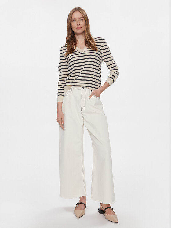 Tommy Hilfiger Tommy Hilfiger Kampsun WW0WW40098 Beež Regular Fit