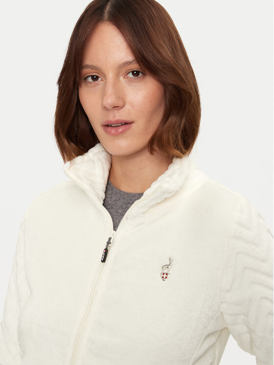 Aulp Aulp Fleecejacke Verio Weiß Regular Fit