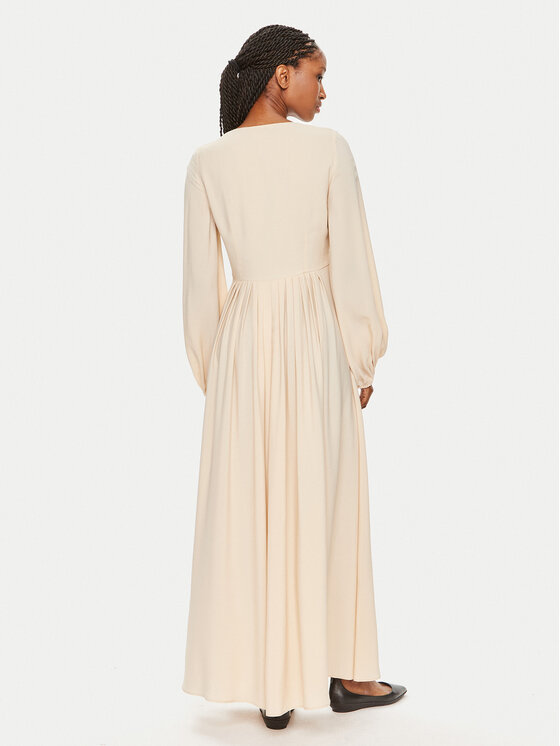 Weekend Max Mara Weekend Max Mara Sukienka wieczorowa Guelfi WEEKEND MAX MARA-2415221052 Beżowy Regular Fit